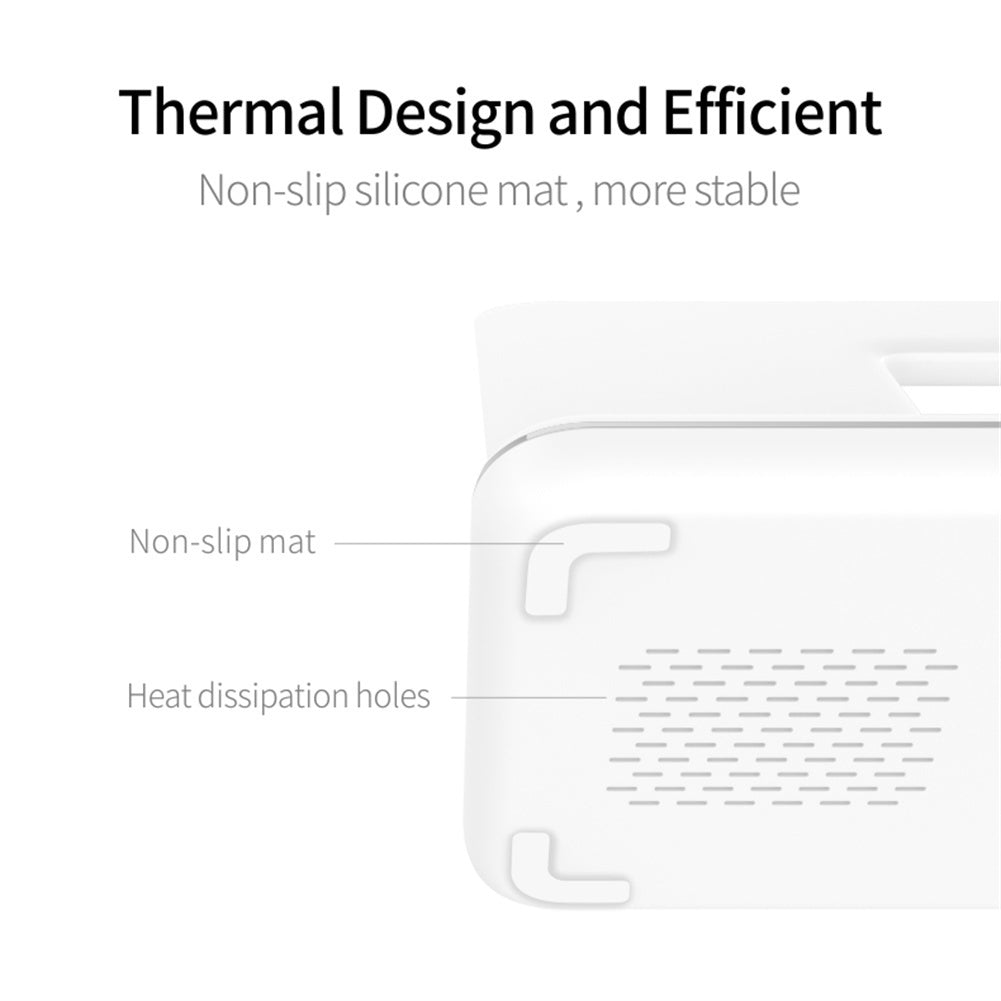 15w Vertical Multi-functional 3-in-1 Wireless Charger Fast Charging Station For Watch Mobile Phone Headset White