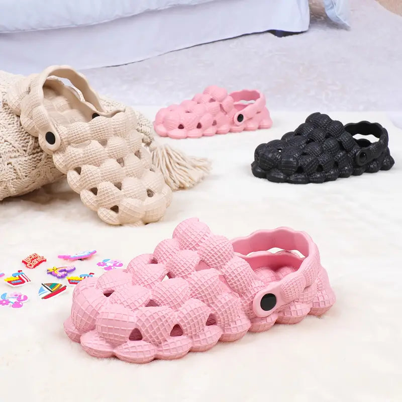 Womens Bubble Clog Shoes