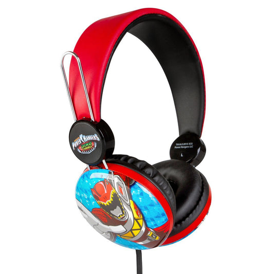Power Rangers Kids Over The Ear Headphones in Red